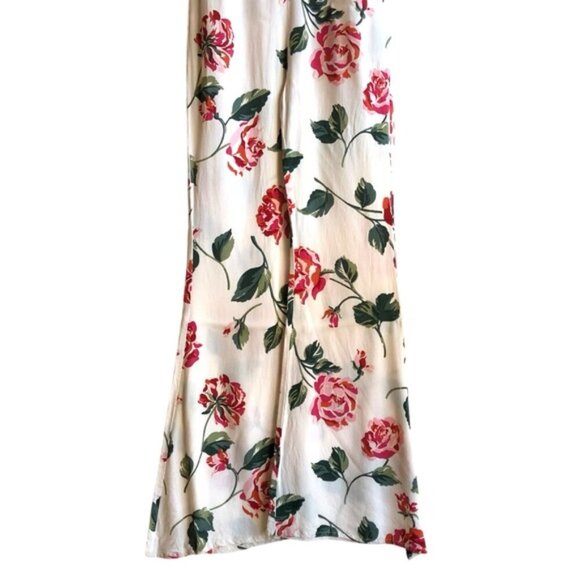 Stone Cold Fox Jerry Jumpsuit Size XS/Small (SCF Size 1) Floral Rose Linen - Picture 7 of 16